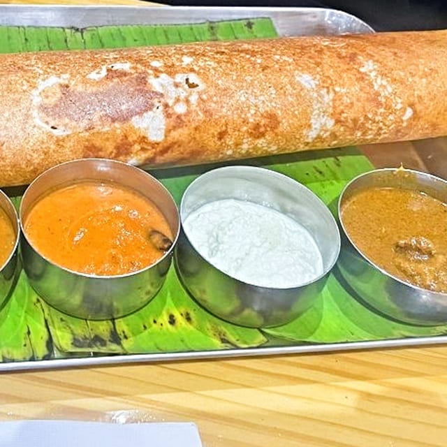 Chicken Kari Dosa.